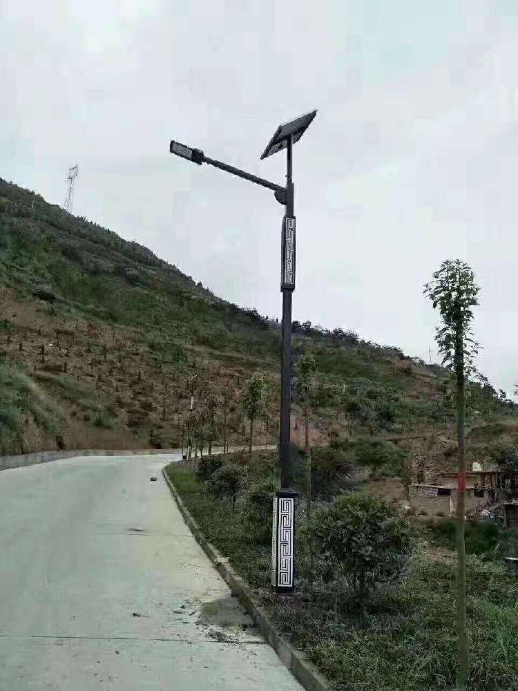 额济纳旗仿古太阳能路灯